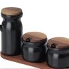 جای ادویه ایکیا مدل HULDHET مجموعه 2 عددی به همراه ظرف روغن