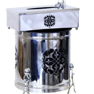 ست سطل زباله و دستمال کاغذی سالی نو کد 80015S